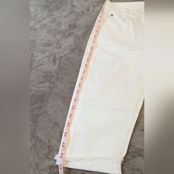 G-SAR RAW white Capri jeans 26 - Picture 5 of 6